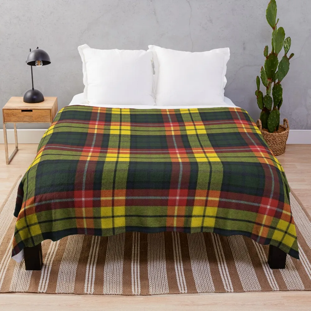 Buchanan M Original Scottish Tartan Throw Blanket Hairys Flannels Giant Sofa Blankets