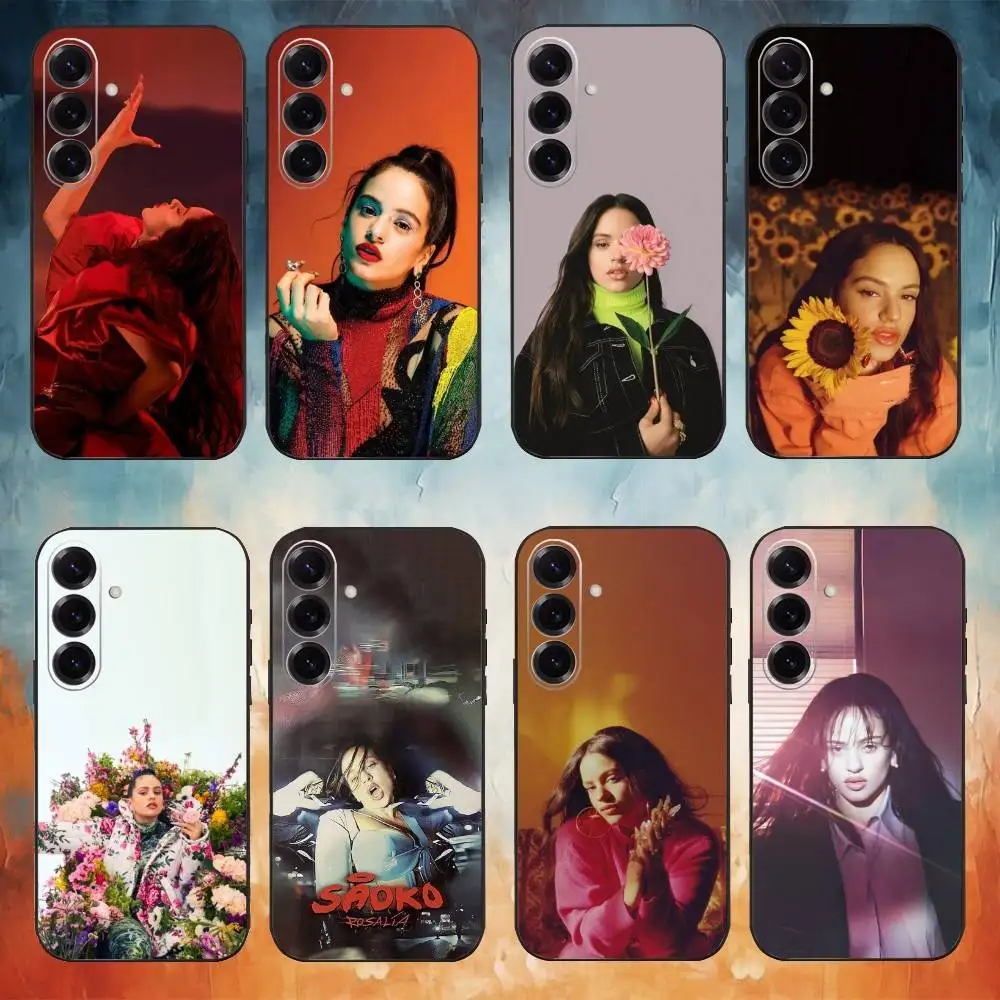 

SINGER R-Rosalia lux Phone Case For Samsung Galaxy A73,A72,A71,A70,A53,A52,A51,Others Soft Black Cover
