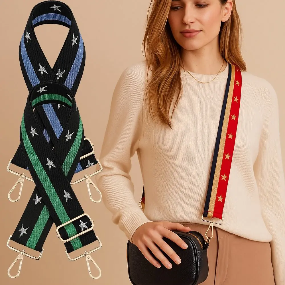 

Nylon Crossbody Bag Strap Detachable Diamond Pattern Shoulder Bag Belts Replacement Adjustable Messenger Bags Strap