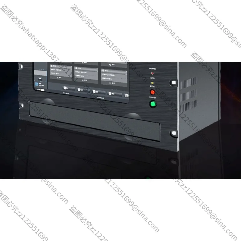 Suitable for SIPCloud Network Broadcast Server Digital Intelligent Video Industrial Control Host15/17 Inch Pull-out Touch Screen
