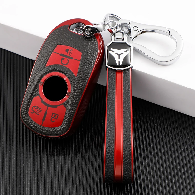 4/5/6 Button TPU Key Case Cover for OPEL Astra Buick ENCORE ENVISION NEW LACROSSE Rings Protect Shell Car Styling Protection