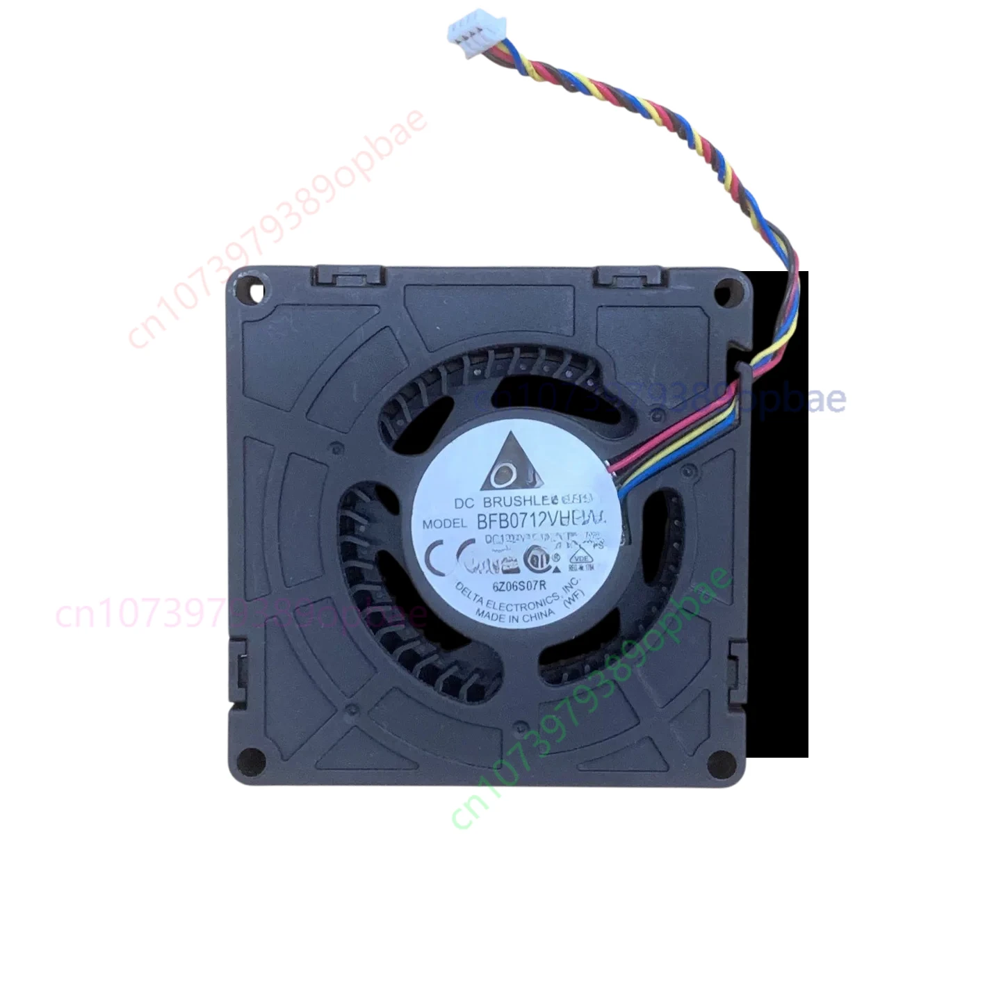 for Delta BFB0712VHD-SM 7015 7CM 12V 0.50A 4 Wire Turbo Centrifugal Blower Cooling Fan