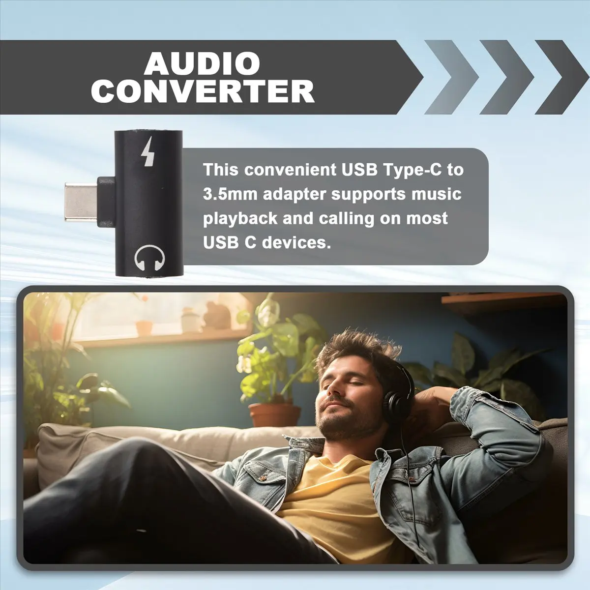 

[CNIM] Аудиоадаптер USB Type-C на 3,5 мм Jack AUX, цифровой декодер, быстрое зарядное устройство PD30W