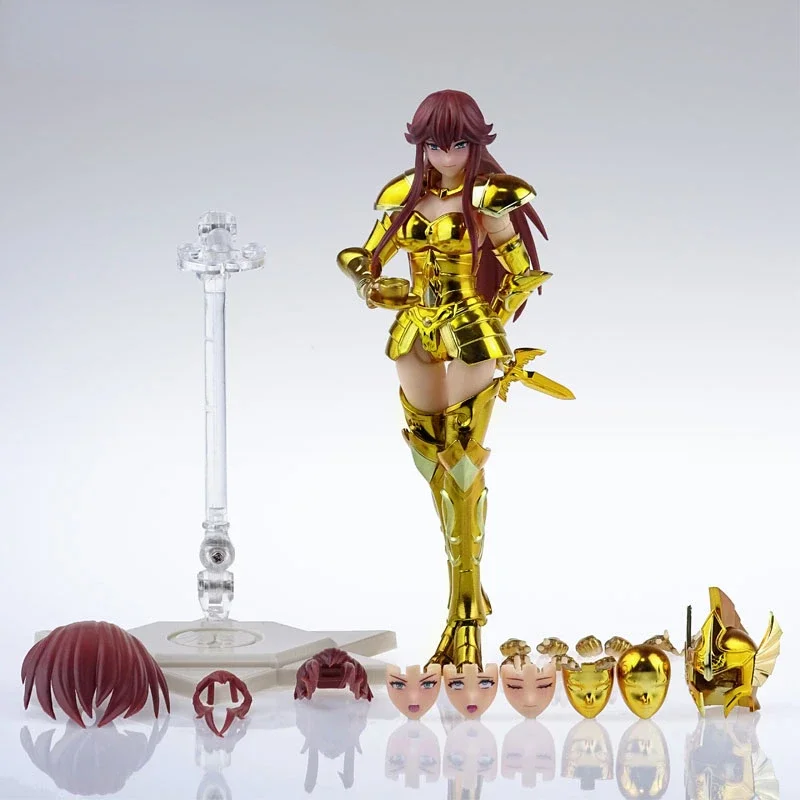 

In Stock Great Toys/GT Saint Seiya Myth Cloth EX Gemini Cheryl Holy Contract Female Knights of the Zodiac Action Figure Model