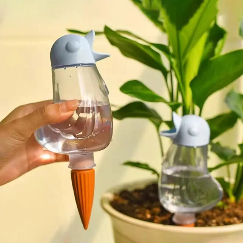 

220ml Automatic Plant Watering Globe Bird Shape water saving Irrigation System Installation For indoor outdoor plants decoration