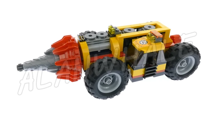 312pcs City Mining Heavy Driller Mine Cave Shovel Loader Mobile Lab Geologist 10875 Building Block Toys Compatible With Model