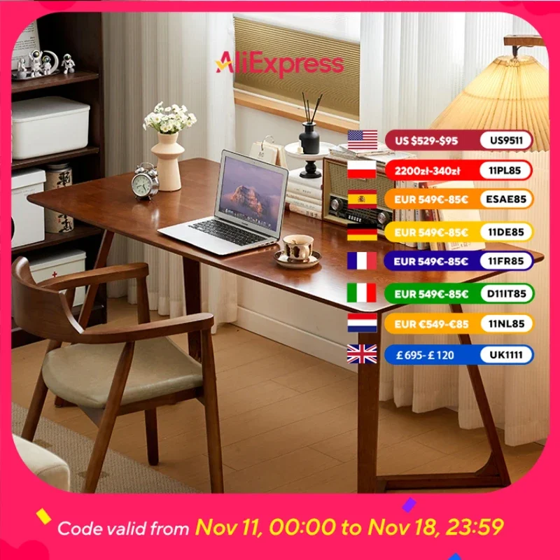 

Дизайнерские современные деревянные офисные столы, роскошные домашние эстетические большие письменные компьютерные столы, стоячие ноутбуки Escritorios, офисная мебель