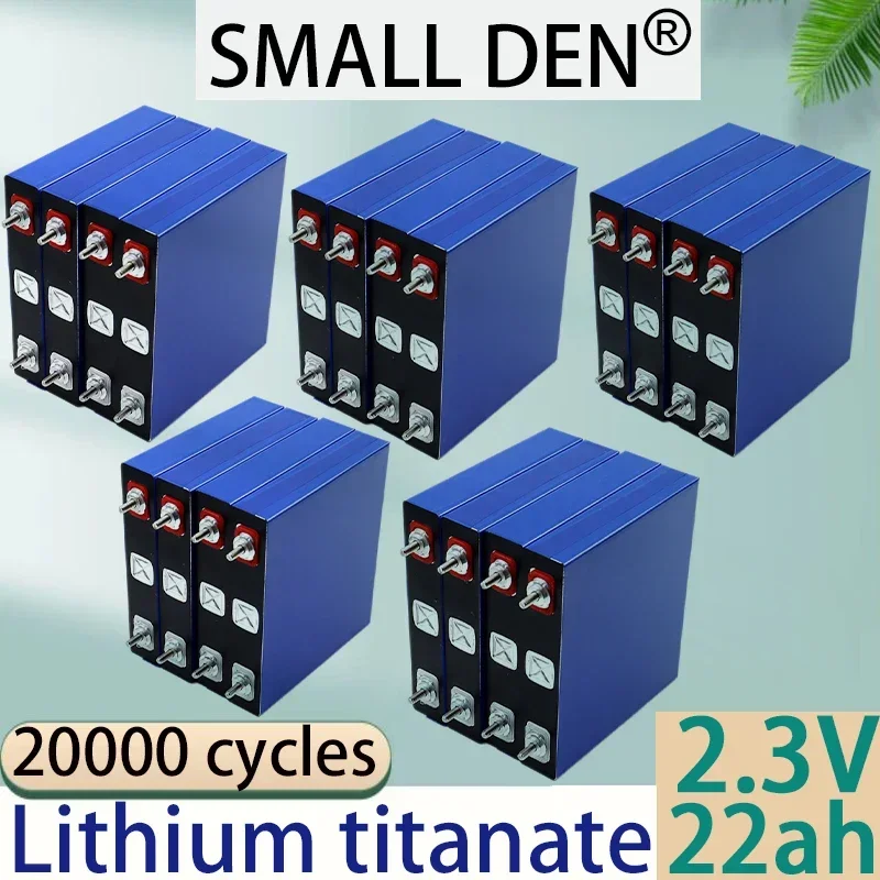 

New 2.3V 22Ah lithium titanate battery LTO 10C high discharge 20000 times DIY 12V 24V large capacity tricycle solar outdoor