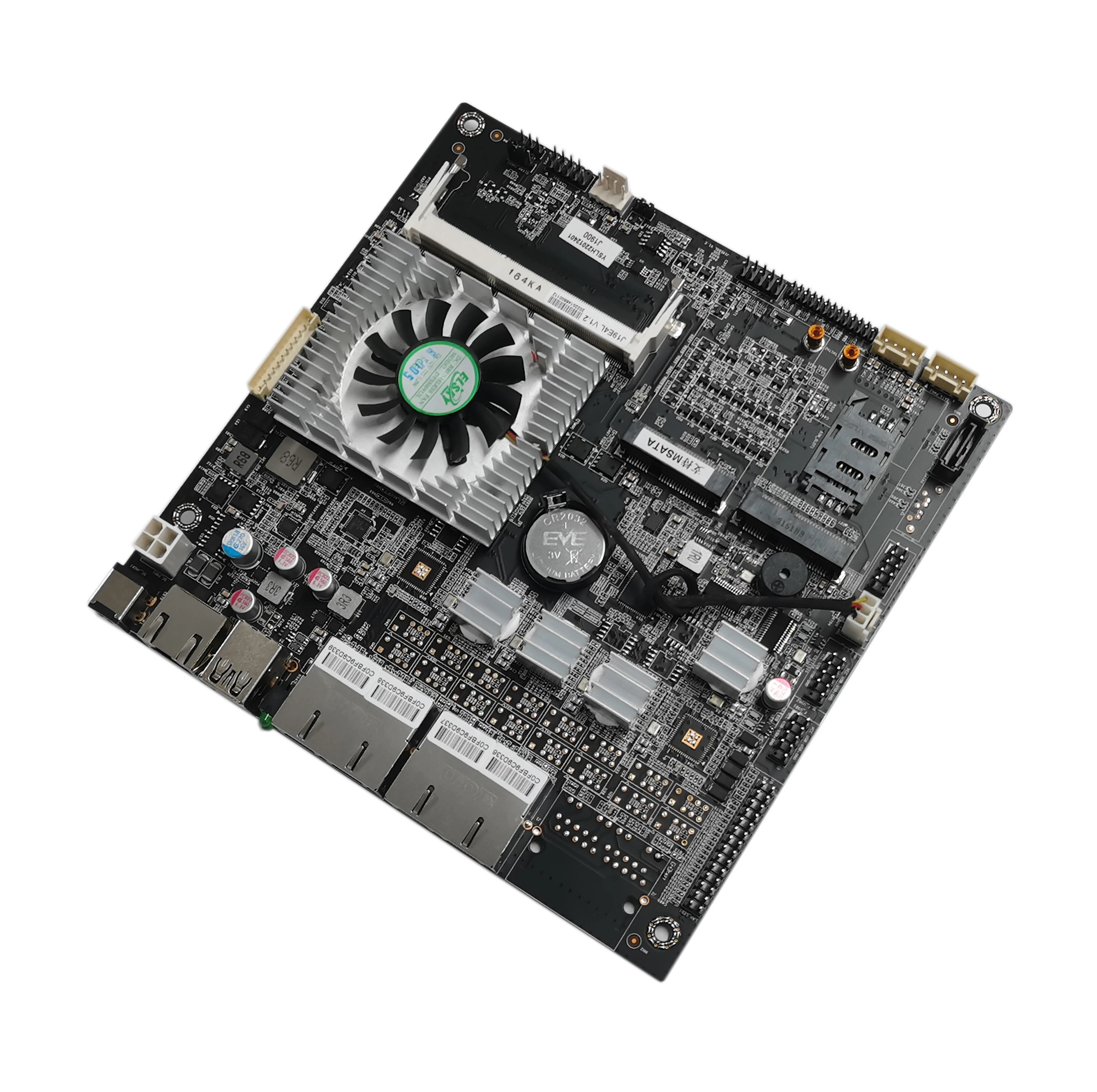 6*Network Motherboard with  J1900 Processor Bypass MSATA DDR3L Max 8G RAM Mini-PCIE SIM card