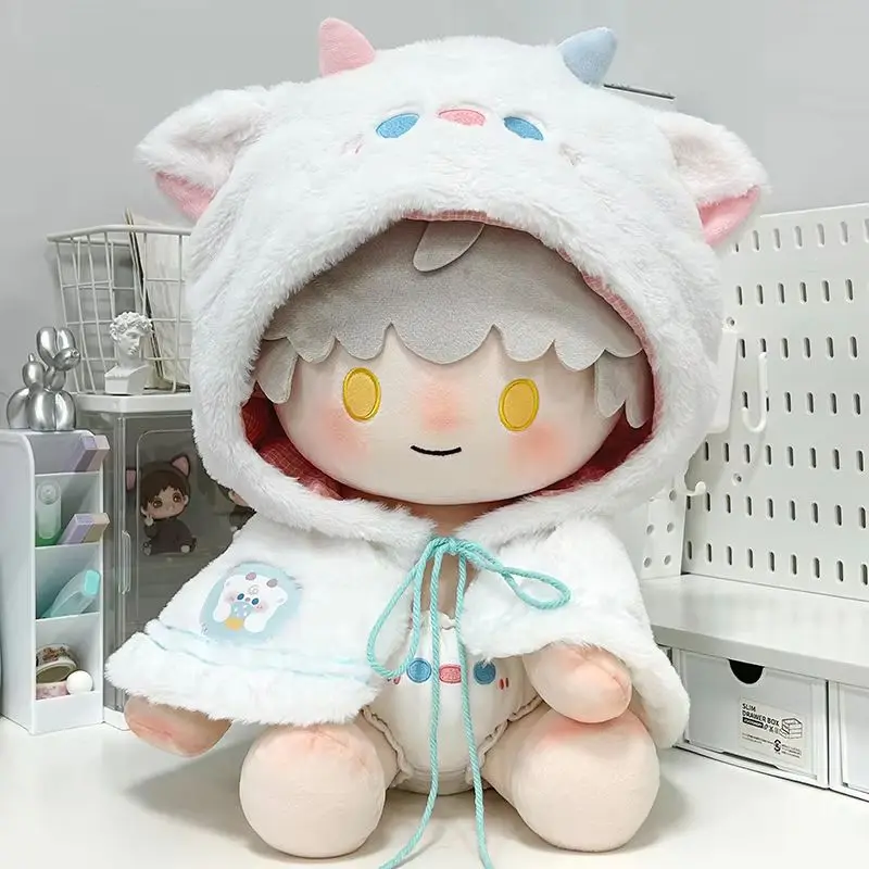 Solo vestiti 10/20/40 cm moda fai da te vestiti per le bambole in cotone carino mini mantello accessori giocattolo regalo cartone animato idol bambola vestito taglio di cotone