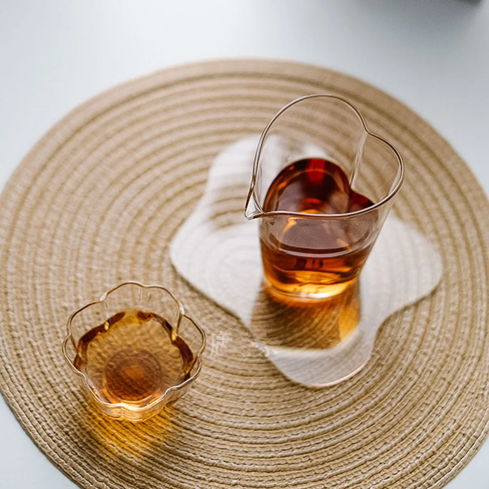 

Heart Design Glass Milk Pitcher Lightweight Coffee Tea Juice Container Easy Clean Store Clear Glass Pitcher