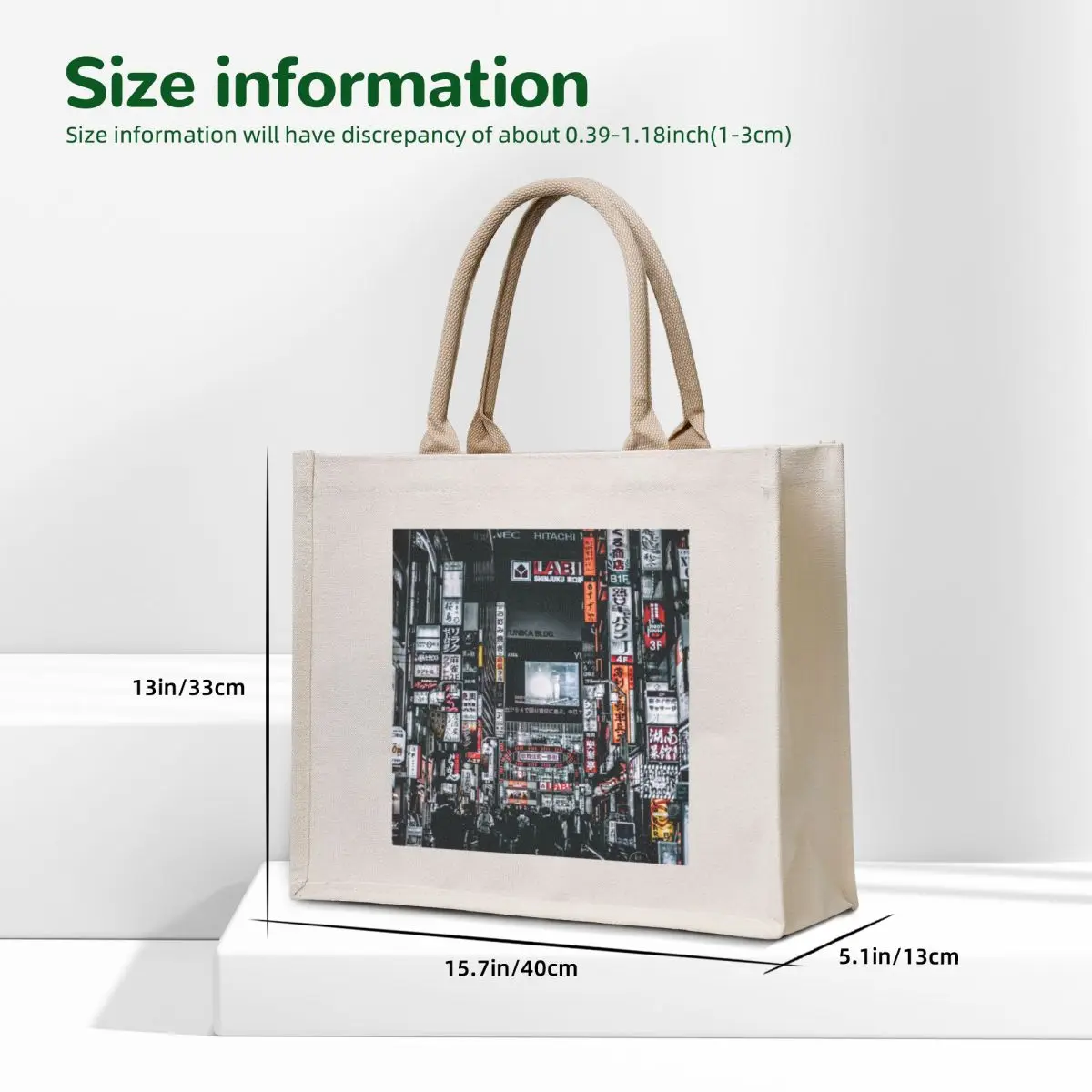 Tokyo Shinjuku Print Red light district Tokyo print Tokyo poster Tote Bag free delivery bags bag for beach handbag great bag