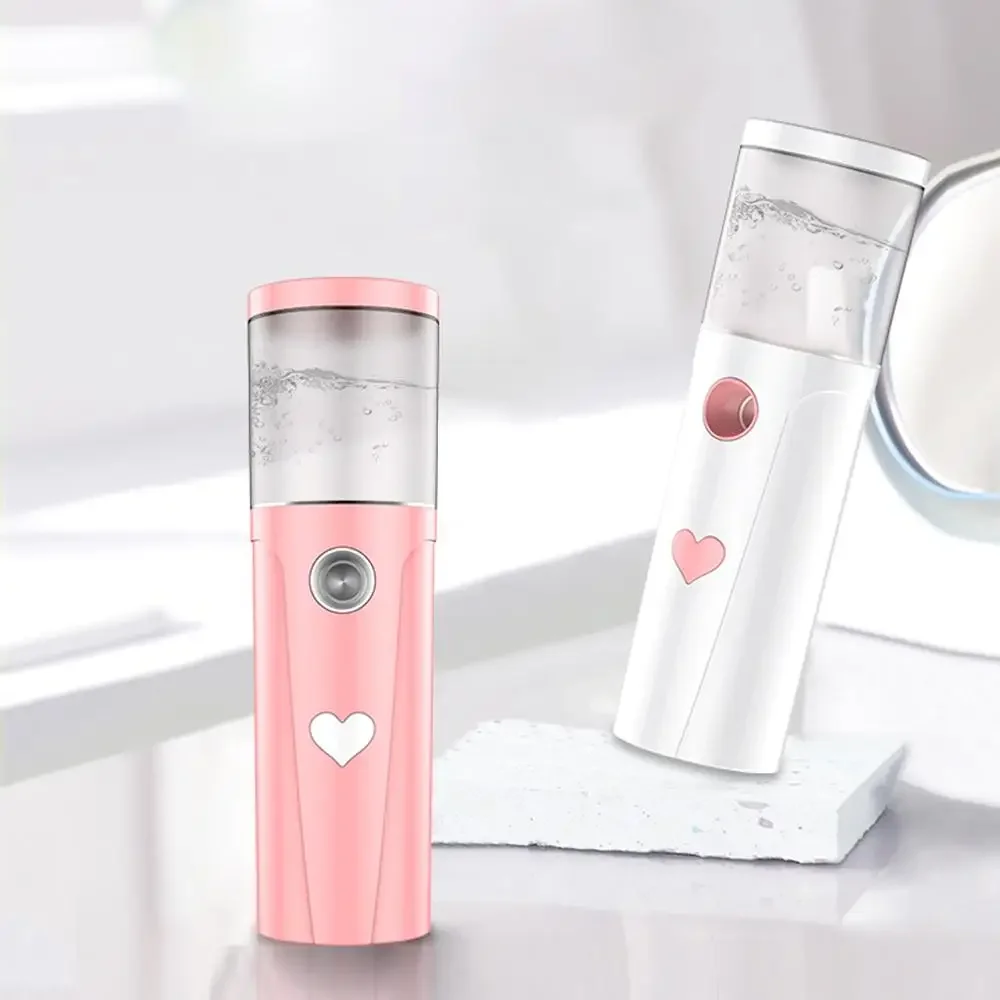 Nano Spray portátil Face Cooling Spray, Umidificador de carregamento USB, Beleza feminina, Ferramenta de cuidados com a pele hidratante, Novo, 30ml