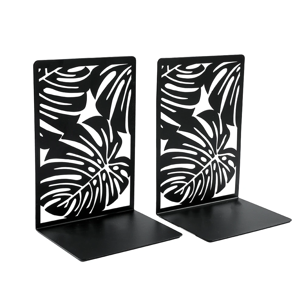 

High end minimalist large leaf book stand, home decoration, office desk decoration, student desk stand, stationery supplies.