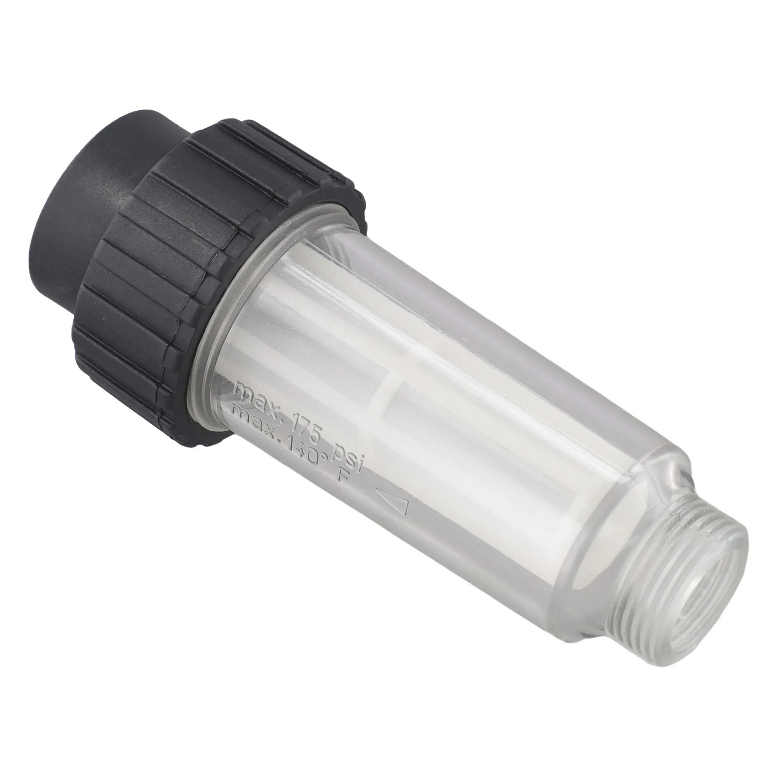 Water Filter for K2 Series Pressure Washers with G 3/4 M Outlet and 175PSI Max Pressure Compatible with Models