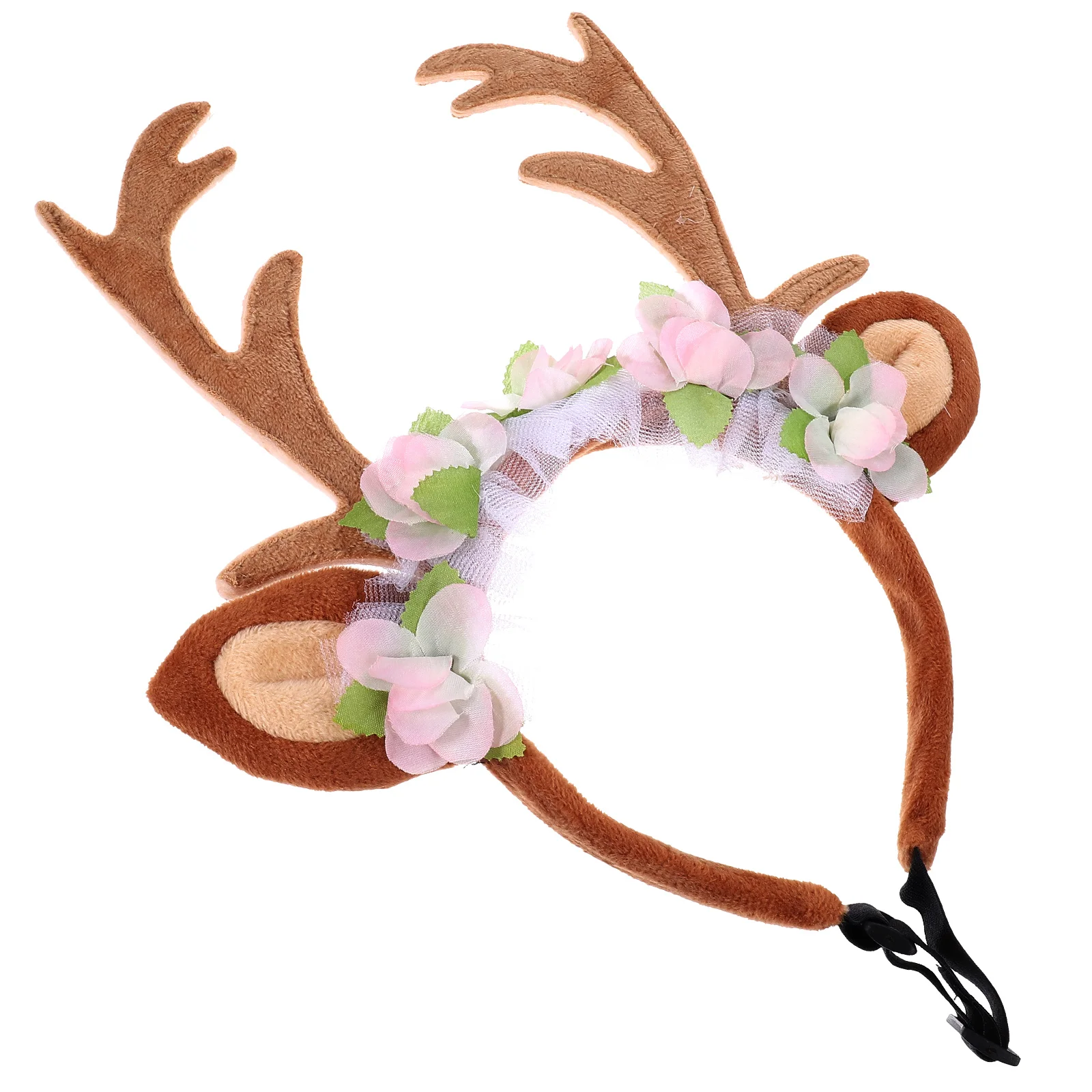 

Holiday Headbands Pet Christmas Antler Decoration Dog Party Yarn Cosplay Deer Antlers