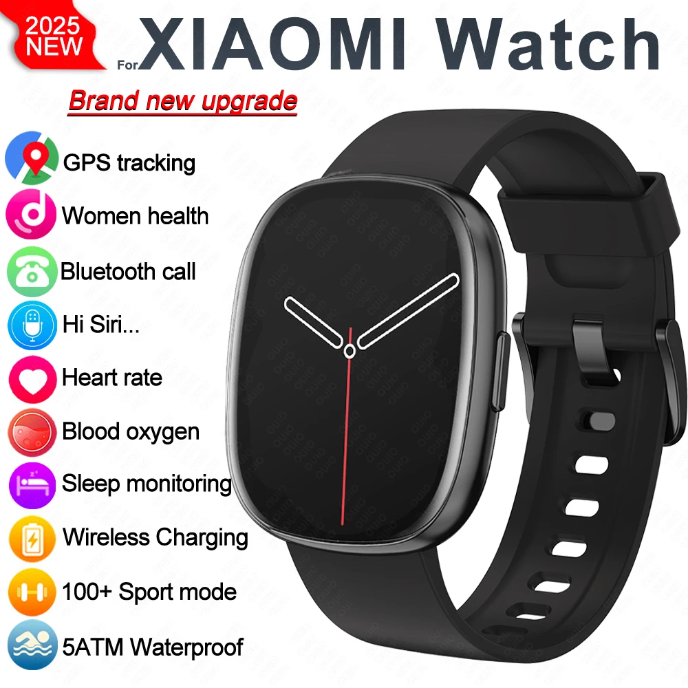 

New Original for Xiaomi Sport Smart Bracelet Men 1.83-inch HD display screen GPS trackr Heart rate Waterproof BT call smartwatch