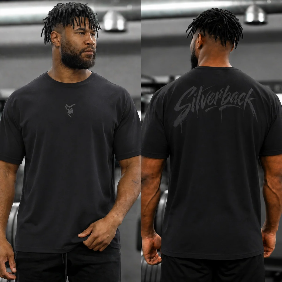 Fortitude T-Shirt Herren Gym T-Shirt GYM Grafik Baumwoll-T-Shirt mit Aufdruck Hochwertiger Luxus Unisex-Stil für Männer und Frauen – Detail 2