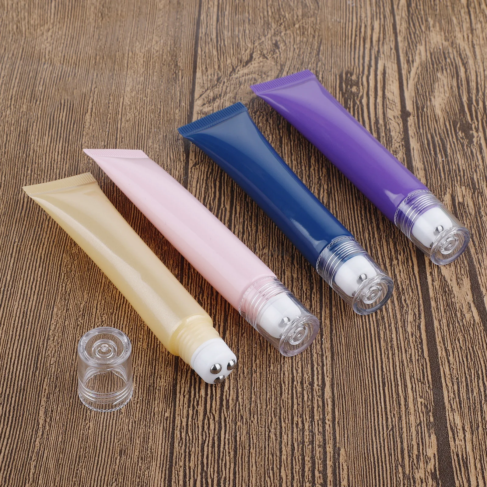 1pc 20g DIY Perfume Bottle Roll on Essential Oil Empty Bottles Roller Ball Travel Use Aecessaries Essential Container Soft Tube