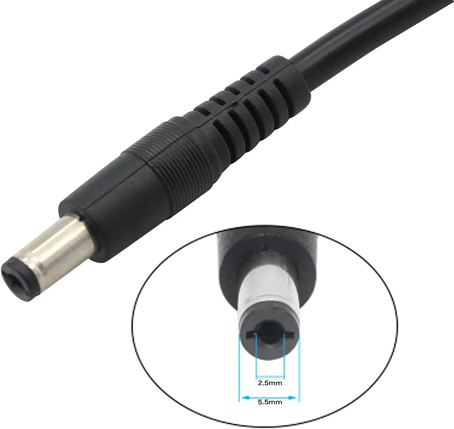 12V 10A DC ładowarka samochodowa Auto zasilacz 18AWG kabel, DC 5.5mm x 2.5mm do zapalniczka samochodowa wtyk męski zapalniczka samochodowa — zdjęcie produktu 3