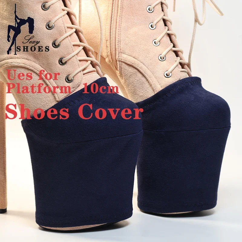 Shoes Cover 20CM High Heels Super High Heels Cover Pole Dancing Boots Protection Cover Training Protector Shoes Wear-Resist