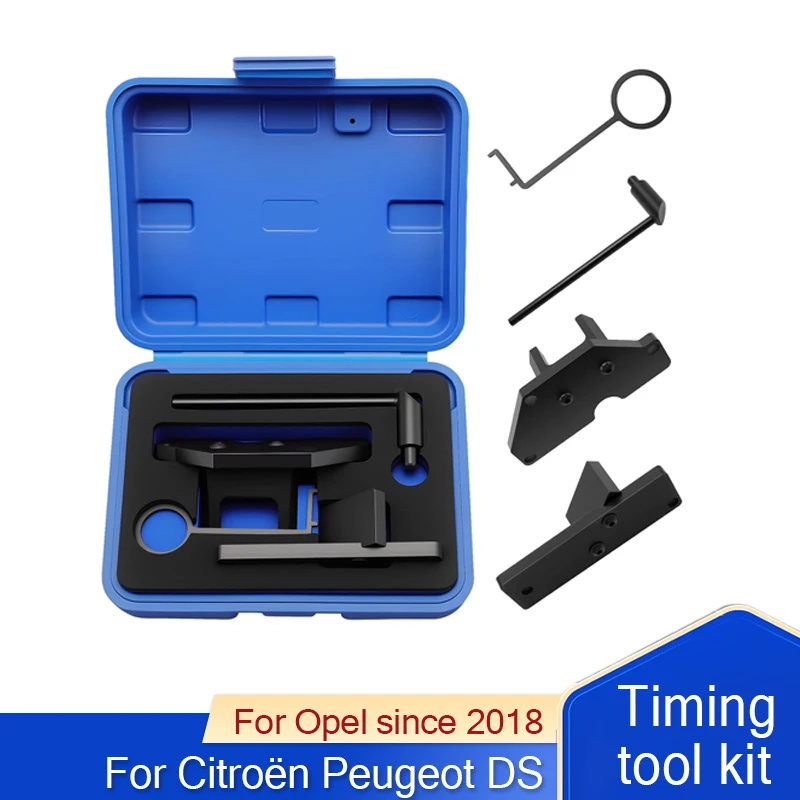 

Engine timing kit Timing Belt Kit Chain camshaft tool kit 1.2 VTI compatible with Citroën Peugeot DS and For Opel since 2018