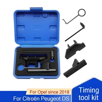 Kit de distribución del motor Kit de correa de distribución Kit de herramientas de árbol de levas de cadena 1,2 VTI compatible con Citroën Peugeot DS y Opel desde 2018