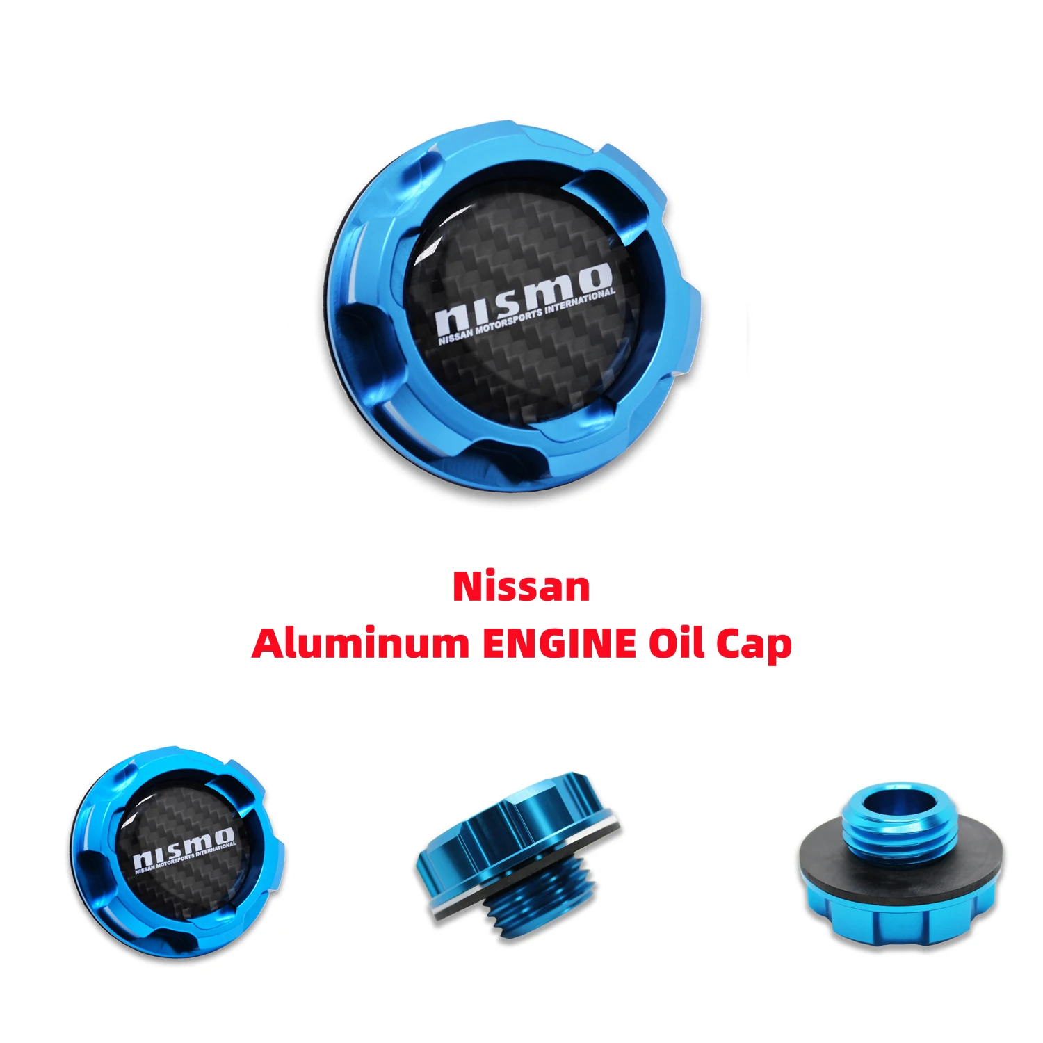 Aluminum ENGINE Oil Cap for nissan ALTIMA MAXIMA SILVIA S13 S14 240SX SENTRA SUNNY INFINITI 350Z 300ZX JDM