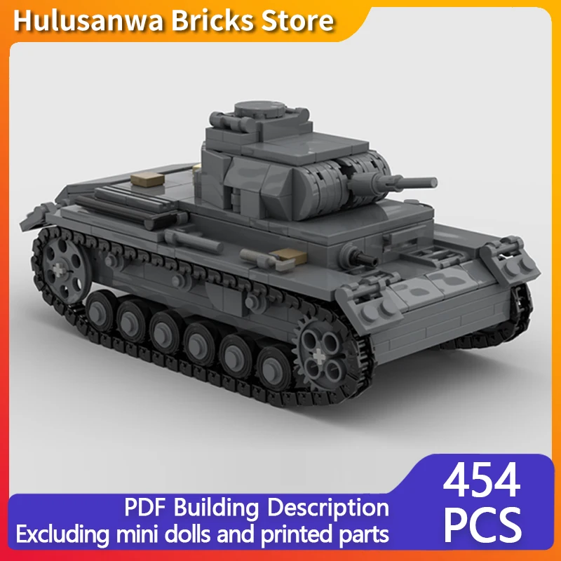 

Panzer III Ausf E WW2 Военные танки Модель MOC Строительные кирпичи Военное оборудование Модульные технологии Подарки Сборка Детский игрушечный костюм