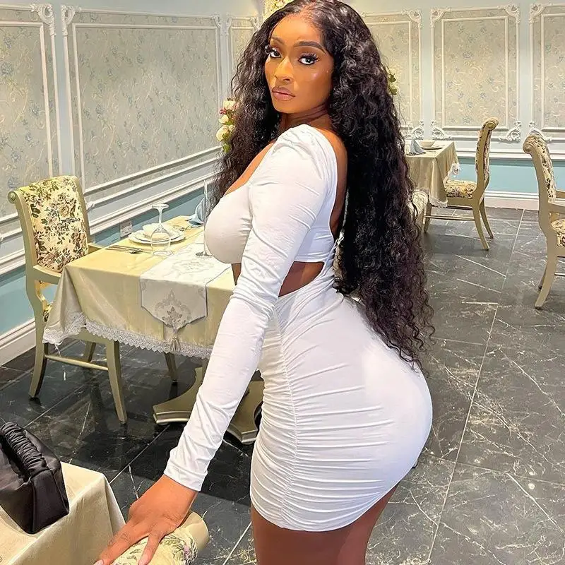 Sukienki bodycon Klubowe damskie Paski Szampańskie Dekolt w serduszko Linia trąbka Długość do kostek Ceremonia Przezroczysta Nakładka 2025 Plaża Abstrakcyjne Odmładzające