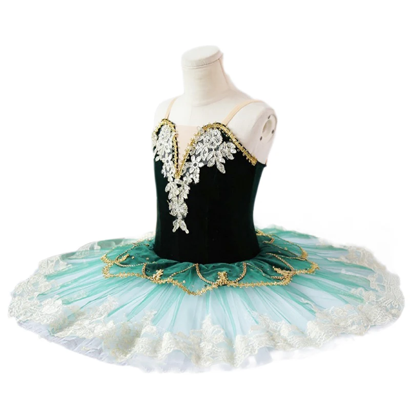Spódniczka Tutu Baletowa Jezioro Łabędzie Sukienka Baletowa Kostium Występ Dziecięcy Ubrania do Tańca Brzucha Profesjonalne Sceniczne