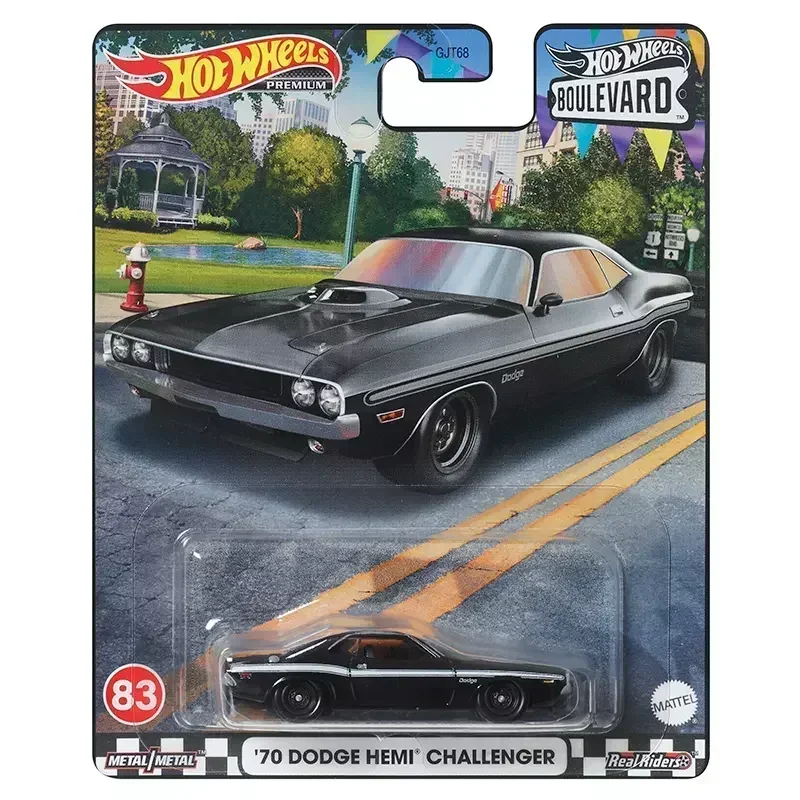 Original Hot Wheels Boulevard Series Premium Car Porsche 911 Audi Sports Models Kids Toys for Boys 1/64 Diecast Dodge Challenger