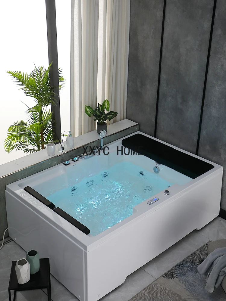 

Double bathtub, surfing massage bathtub, super large constant temperature heated