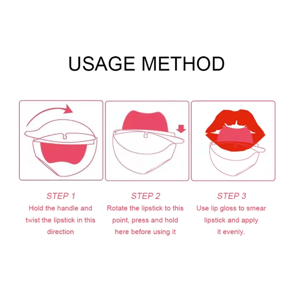 New Squeeze Into Lazy Lipstick Lip-shaped Lipstick Moisturizing Matte Lip Makeup Tint Waterproof Nonstick Cup Lipgloss Korean