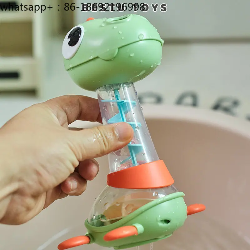 Dinosaur Kaleidoscope Shower Rain Spinning Fun Children's Bathroom Bath Play Toys