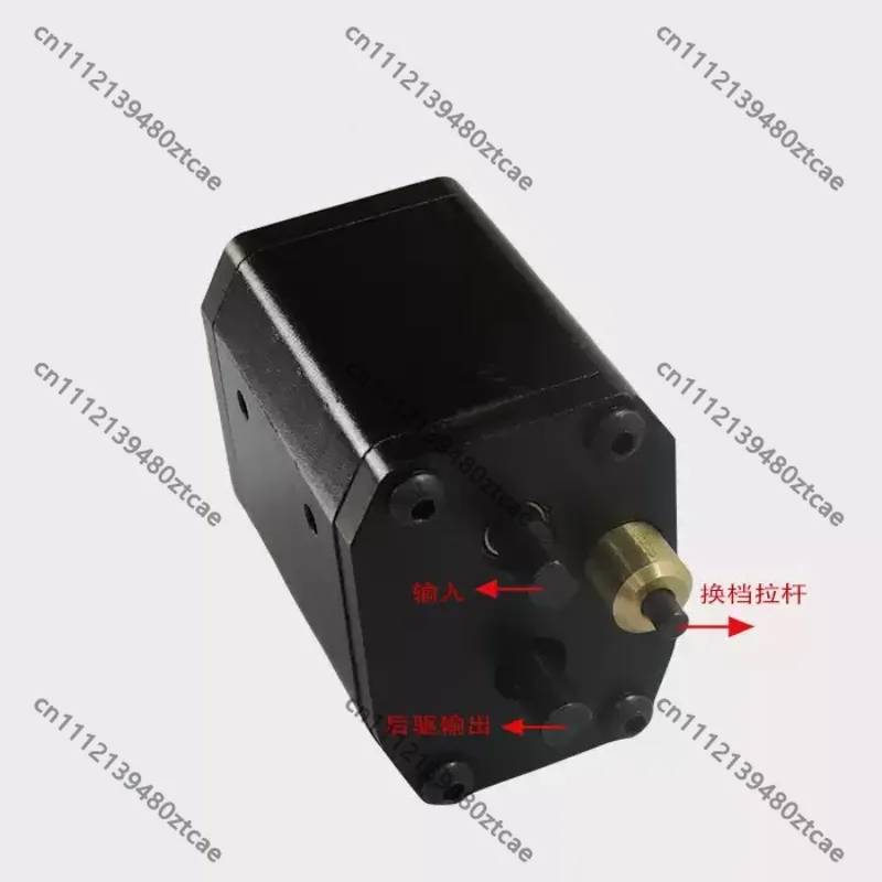 1/14 RC Tractor Truck 3‑Speed Transfer Case Gearbox, RC Model Chassis Power Modification Upgrade Part