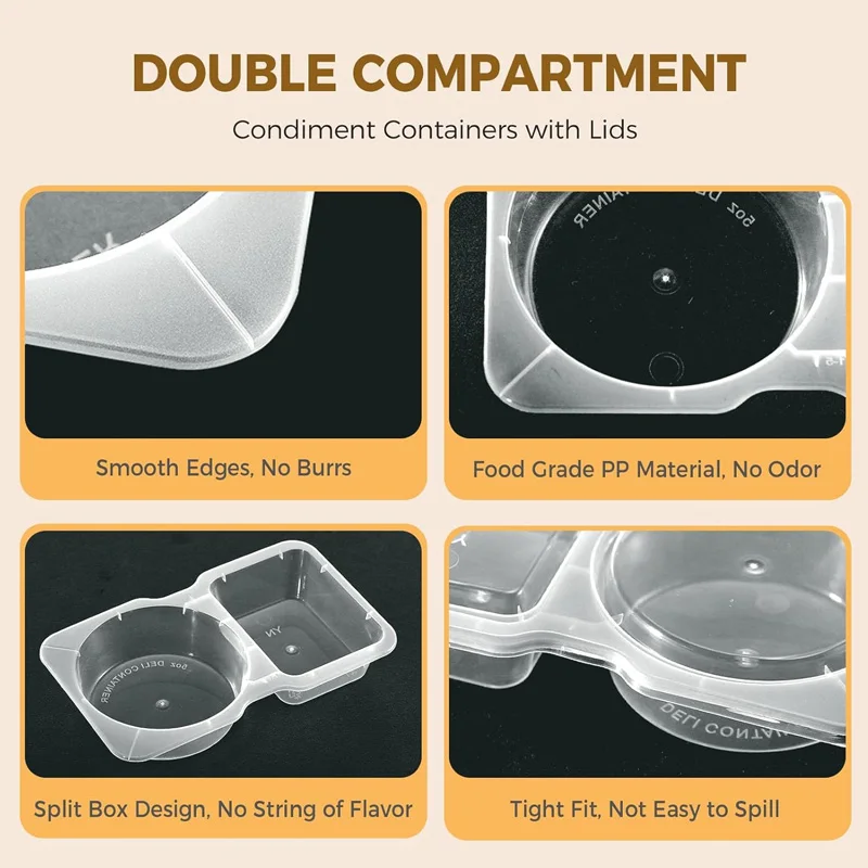 20-Piece Spice Containers - Food-Grade PP, Stackable, Easy to Organize for Home Kitchen