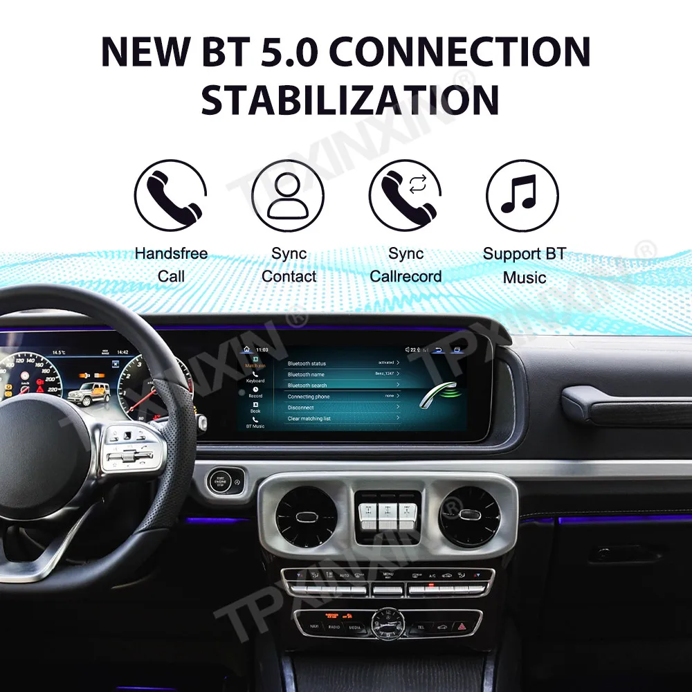 

For Benz G W463 2023-2025 Android Car Radio Multimedia Video Player Wireless Carplay Autoradio Stereo GPS Navigation Head Unit