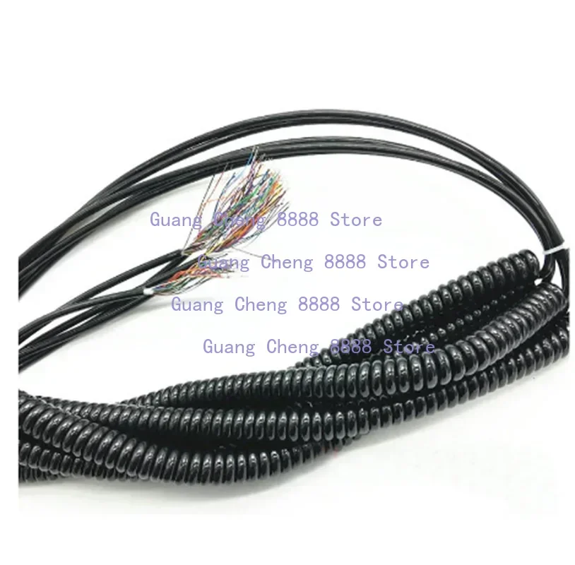 الجملة 12 15 16 17 18 19 21 النوى الربيع كابل حلزوني ملفوف كابل ل CNC يده التشفير دليل مولد نبضات MPG