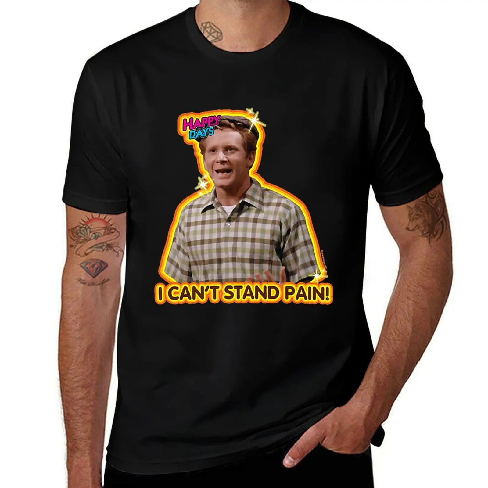 Happy Days Ralph I can't and Pain Premium T-Shirt Anti-Perspiration Workout Top