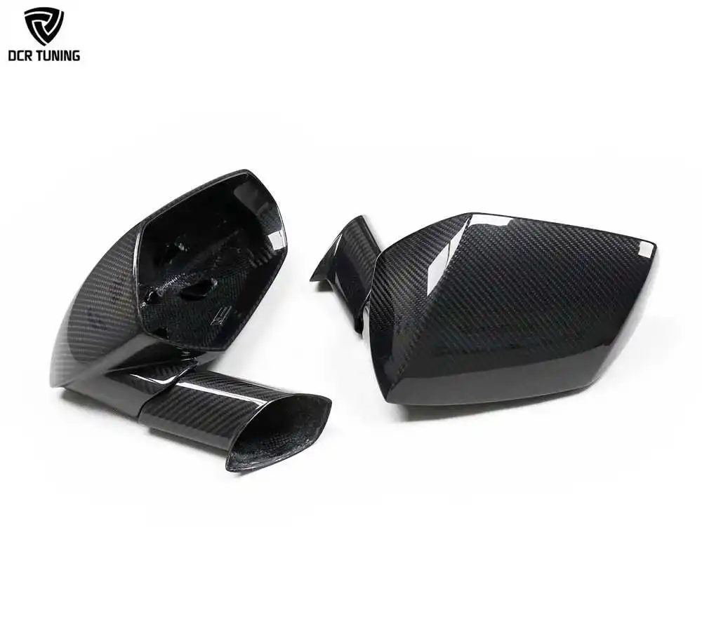 

Dry Carbon Fiber Mirror Cover Replacement for Lamborghini Huracan 2014-2023