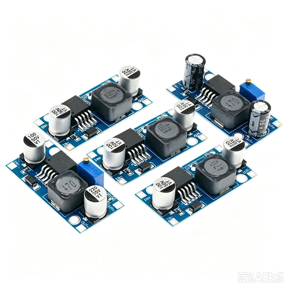LM2596S DC-DC 3A Adjustable And Fixed 3.3/5/12V Step-Down Power Supply Module Voltage Stabilization Regulator Output Module