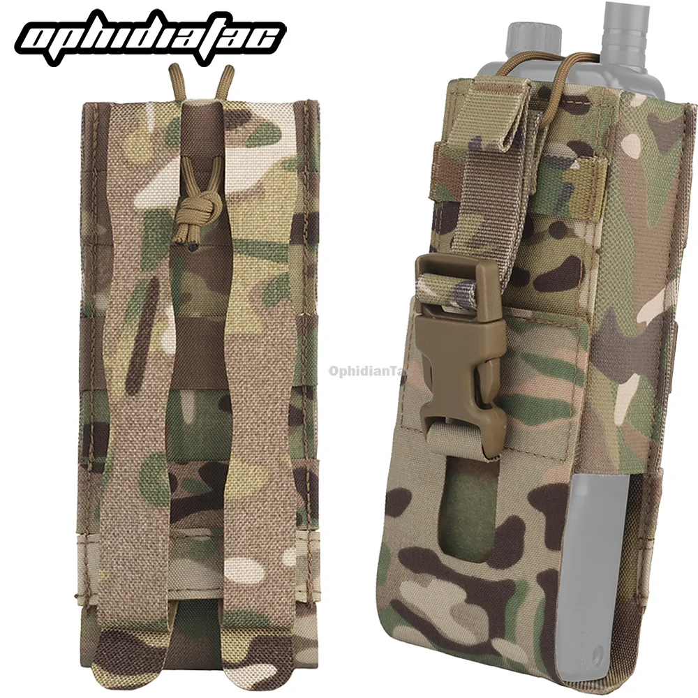 

OPHIDIAN Lightweight Universal Radio Pouch Radio Walkie Talkie Pouch MPU5 PRC163 152 148 Molle Pouches Interphone Bag
