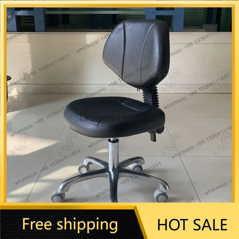 Factory Direct Sales Ergonomic Chair Sedentary Rotary Lifting Aluminum Alloy Foot PU Chair