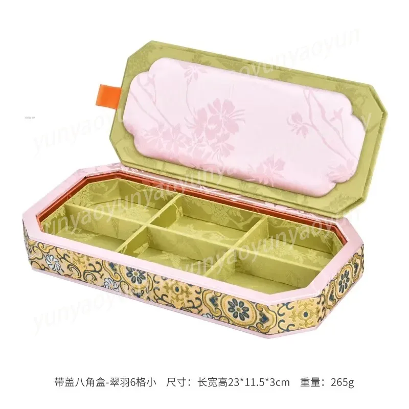 Creative Jewelry Display Tray with Lid - Jade and Jewelry Dustproof Ring and Bracelet Storage Tray