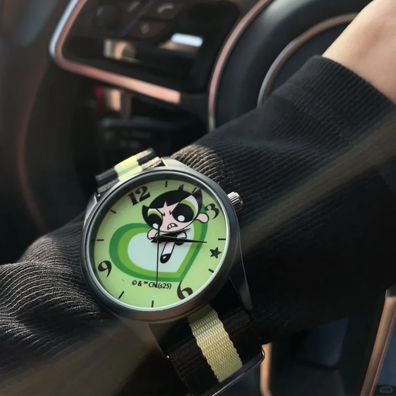 سلسلة صندوق أعمى للفتيات من Powerpuff ساعة بنمط رائع ورائع وإكسسوارات عصرية متعددة الأنماط صندوق غامض هدايا مفاجئة محيطية #5