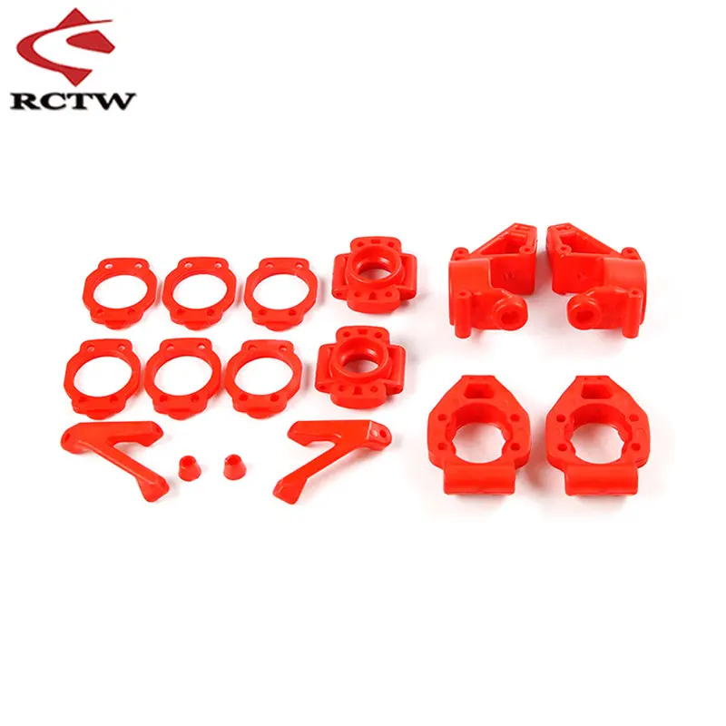 High Quality Nylon Rear or Front Hub Carrier Set for 1/5 RC CAR HPI ROFUN BAHA KM ROVAN BAJA 5T 5B 5SC Truck Spare Upgrade Parts