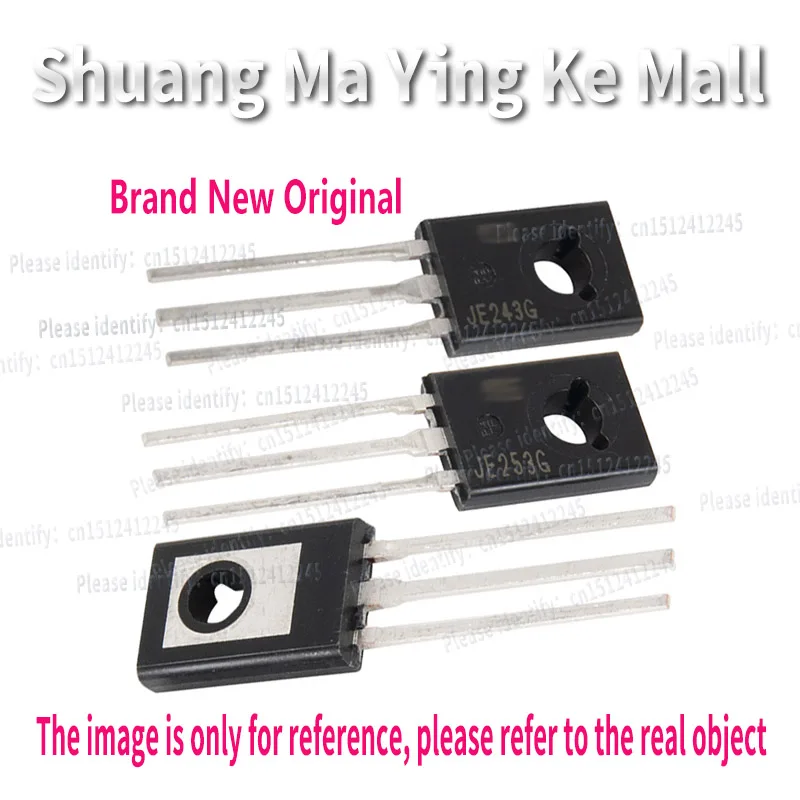 5PCS MJE243G MARK:JE243G NPN TO225, MJE253G MARK:JE253G PNP. Triode 4A 100V 15W Low Power Audio Amplifier New Original