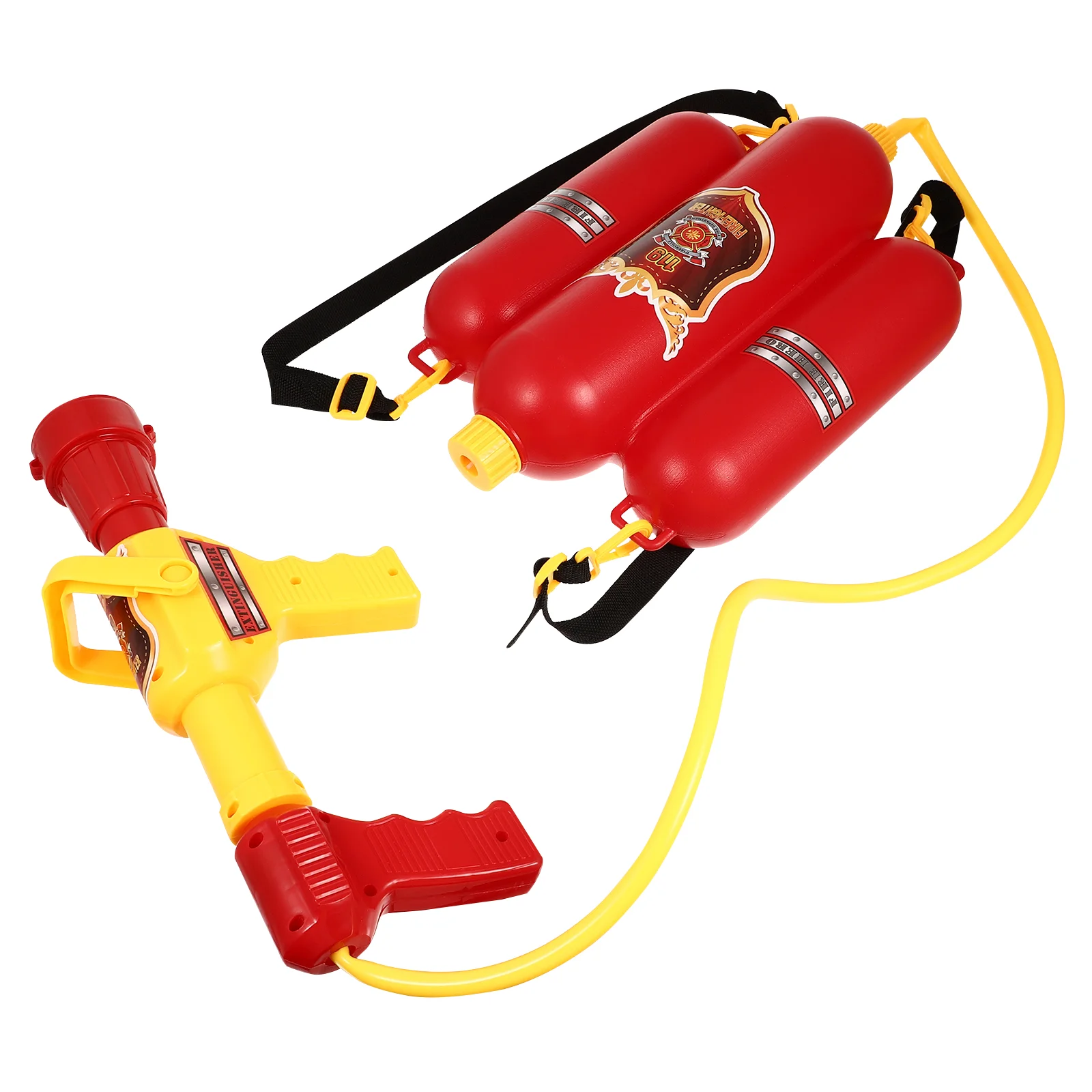 Fire Backpack Water Firefighter Costume for Kids Toy Outdoor Play Toys Boy