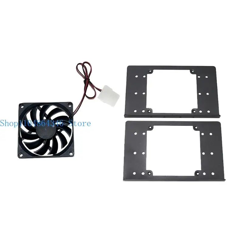 5asd Space Saving Metal Fan 3.5in Hard Disk Mounting Bracket For Enhances Ventilation